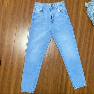 Zara light blue jeans